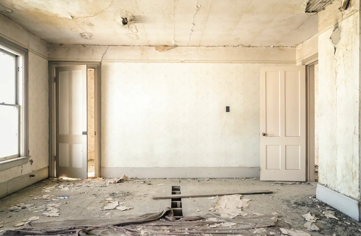 Waste disposal crew managing a cleanout project in Union Beach